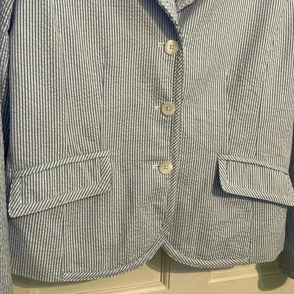 Pendleton seersucker women’s blazer - small - cotton - great condition - Picture 3 of 6